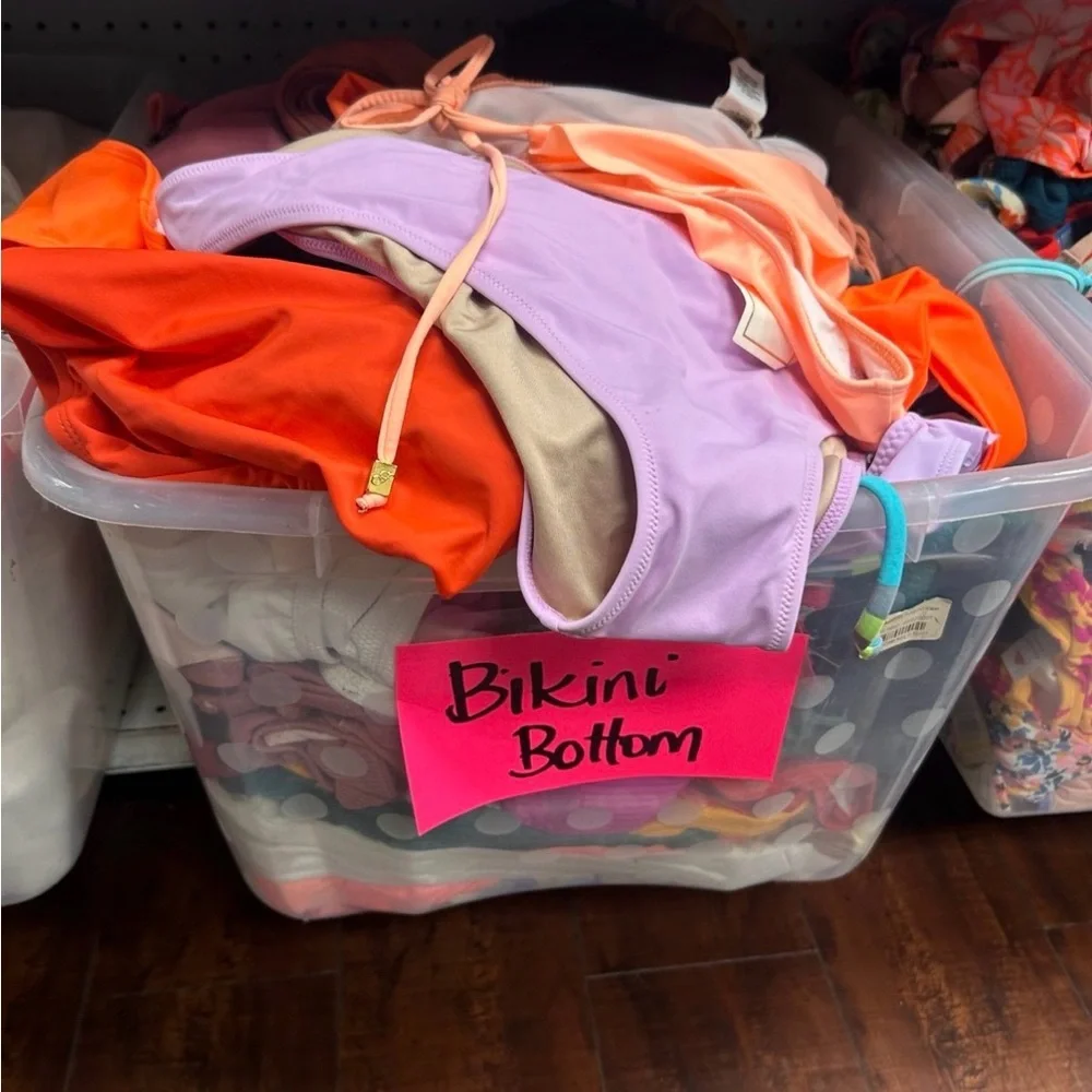 Wholesale Bundle 50 pc Lot - Bikini tops and bottoms - Resellers Swimwear lot - Picture 2 of 4